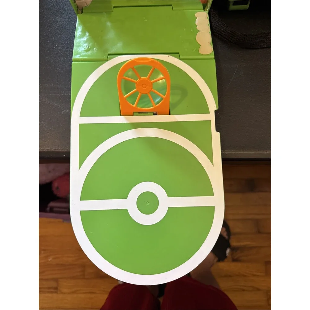 2020 Green Pokemon Foldout Playset Carrying Case Backpack Toy